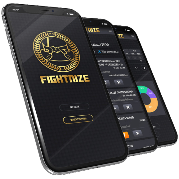 Fightnize App Mockup